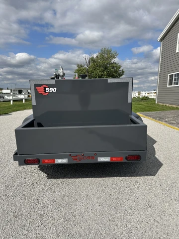 BOSS FUEL TRAILER 5X10 DIESEL TANK 590