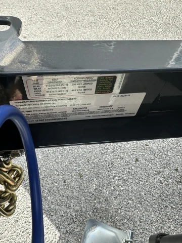 BOSS FUEL TRAILER 5X10 DIESEL TANK 590