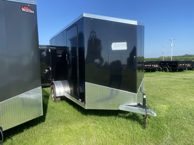 United 6x12 Aluminum  Enclosed Trailer SA-3000#