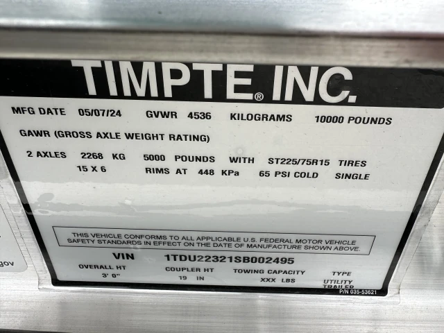 TIMPTE 1018 RAMPED BEAVERTAIL