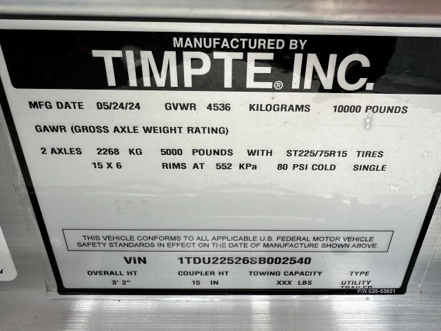 TIMPTE 1020 EZ LOAD 1020R3TSEZ