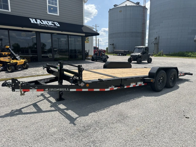 IRONBULL TLB14 20ft 14,000lb GVWR Tandem Axle Low-Pro Tilt Trailer