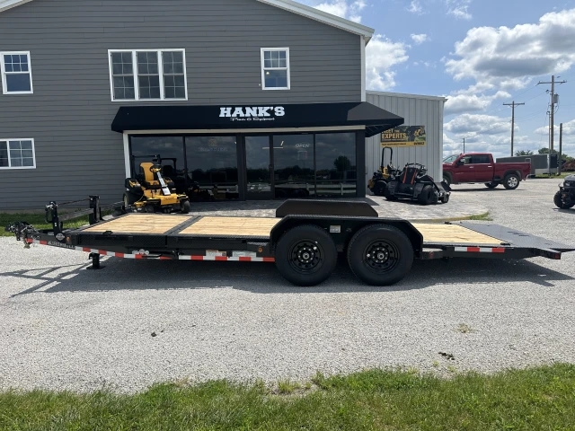 IRONBULL TLB14 20ft 14,000lb GVWR Tandem Axle Low-Pro Tilt Trailer
