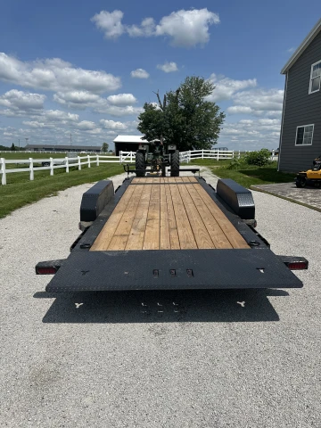 IRONBULL TLB14 20ft 14,000lb GVWR Tandem Axle Low-Pro Tilt Trailer