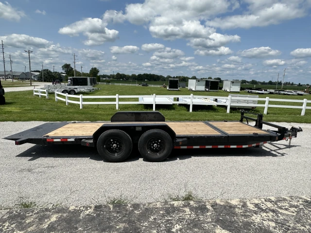 IRONBULL TLB14 20ft 14,000lb GVWR Tandem Axle Low-Pro Tilt Trailer