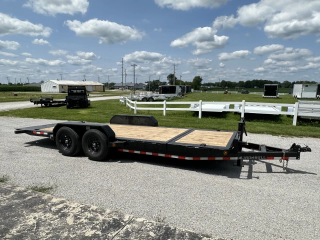 IRONBULL TLB14 20ft 14,000lb GVWR Tandem Axle Low-Pro Tilt Trailer