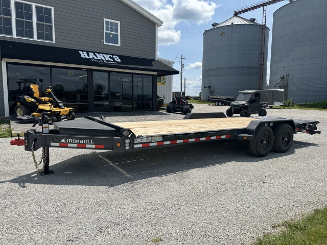 IRONBULL 83X22 EWB14 14,000 lb Equipment Trailer with 8” I-Beam Frame