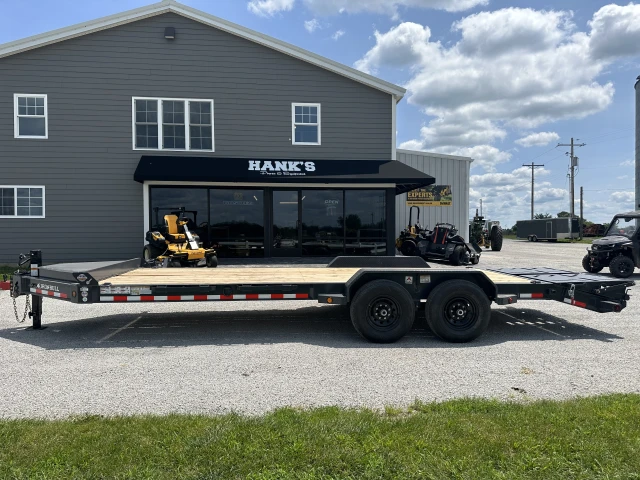 IRONBULL 83X22 EWB14 14,000 lb Equipment Trailer with 8” I-Beam Frame