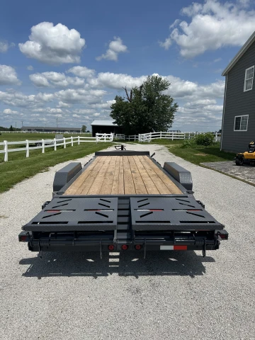 IRONBULL 83X22 EWB14 14,000 lb Equipment Trailer with 8” I-Beam Frame