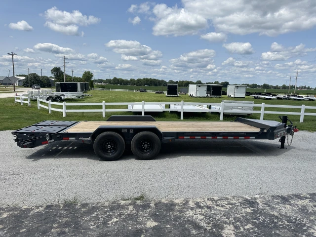 IRONBULL 83X22 EWB14 14,000 lb Equipment Trailer with 8” I-Beam Frame