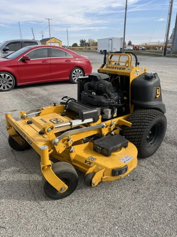 USED HUSTLER SUPER SF 60" ZERO TURN STAND ON LAWN MOWER