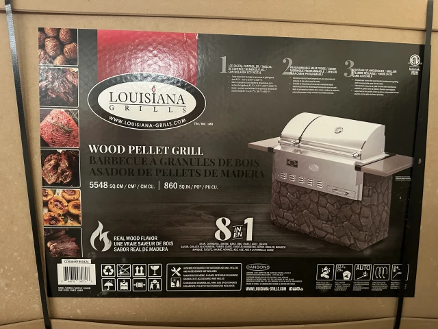 Louisiana Grills LG860BI Estate Series Built-In Pellet Grill