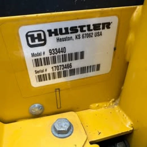 USED HUSTLER FASTRAK 60" ZERO TURN LAWN MOWER