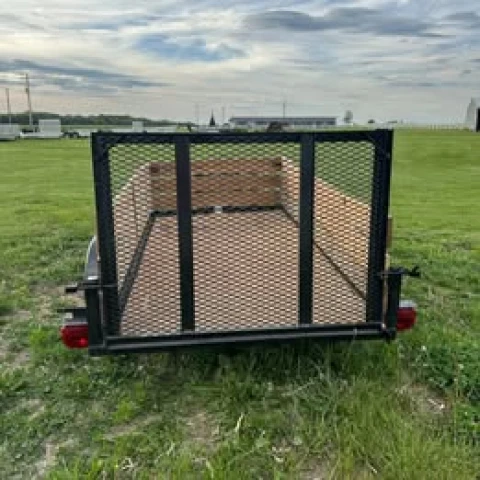 USED Teske 4x8 Utility Trailer w/spare tire