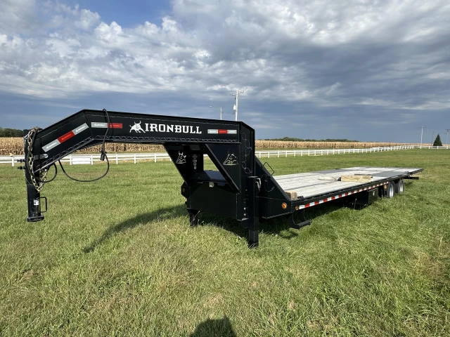 Iron Bull 34' Deck Over with Hydraulic Dovetail TA-12000#