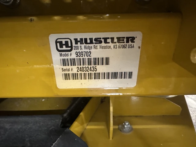 USED HUSTLER RAPTOR X 54"