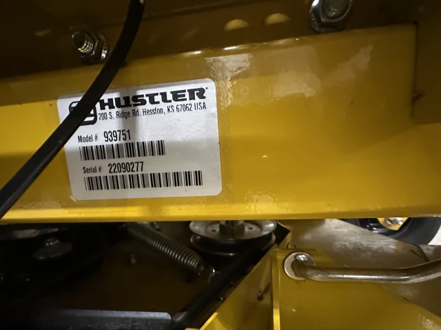 USED HUSTLER RAPTOR XD 54" ZERO TURN LAWN MOWER