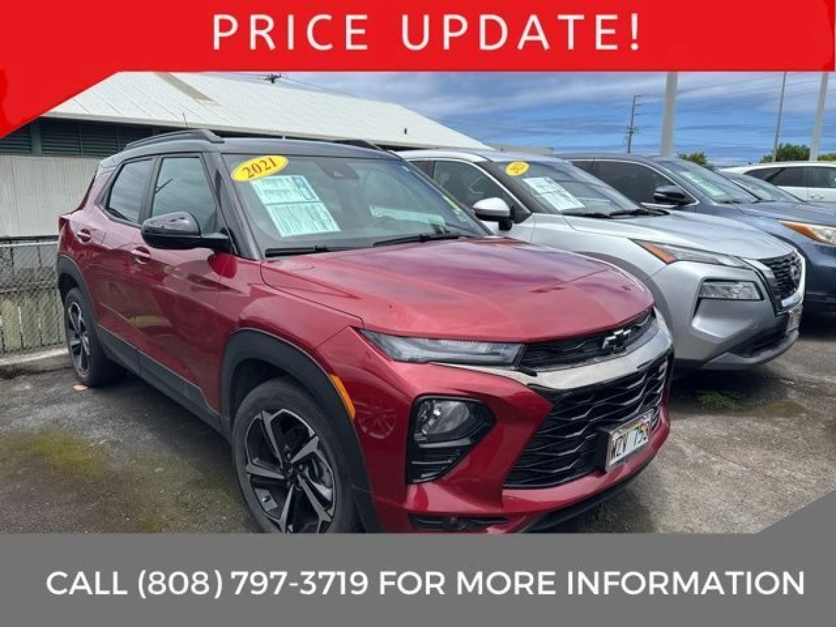 Used 2021 Chevrolet Trailblazer RS