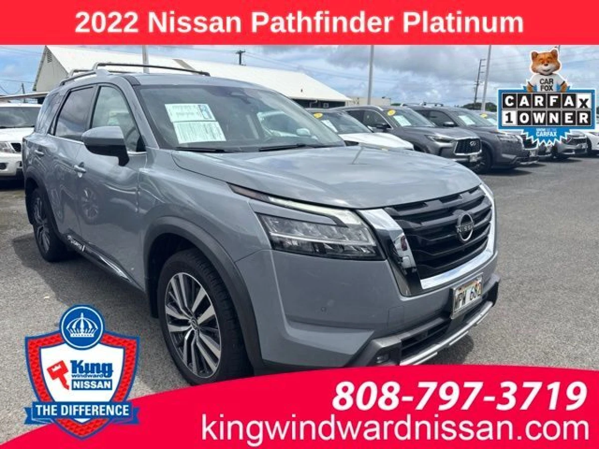 Used 2022 Nissan Pathfinder Platinum