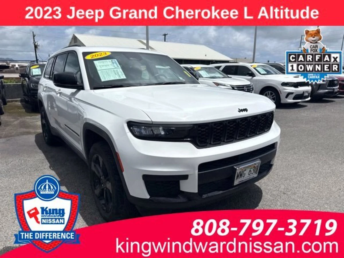 Used 2023 Jeep Grand Cherokee L L Laredo