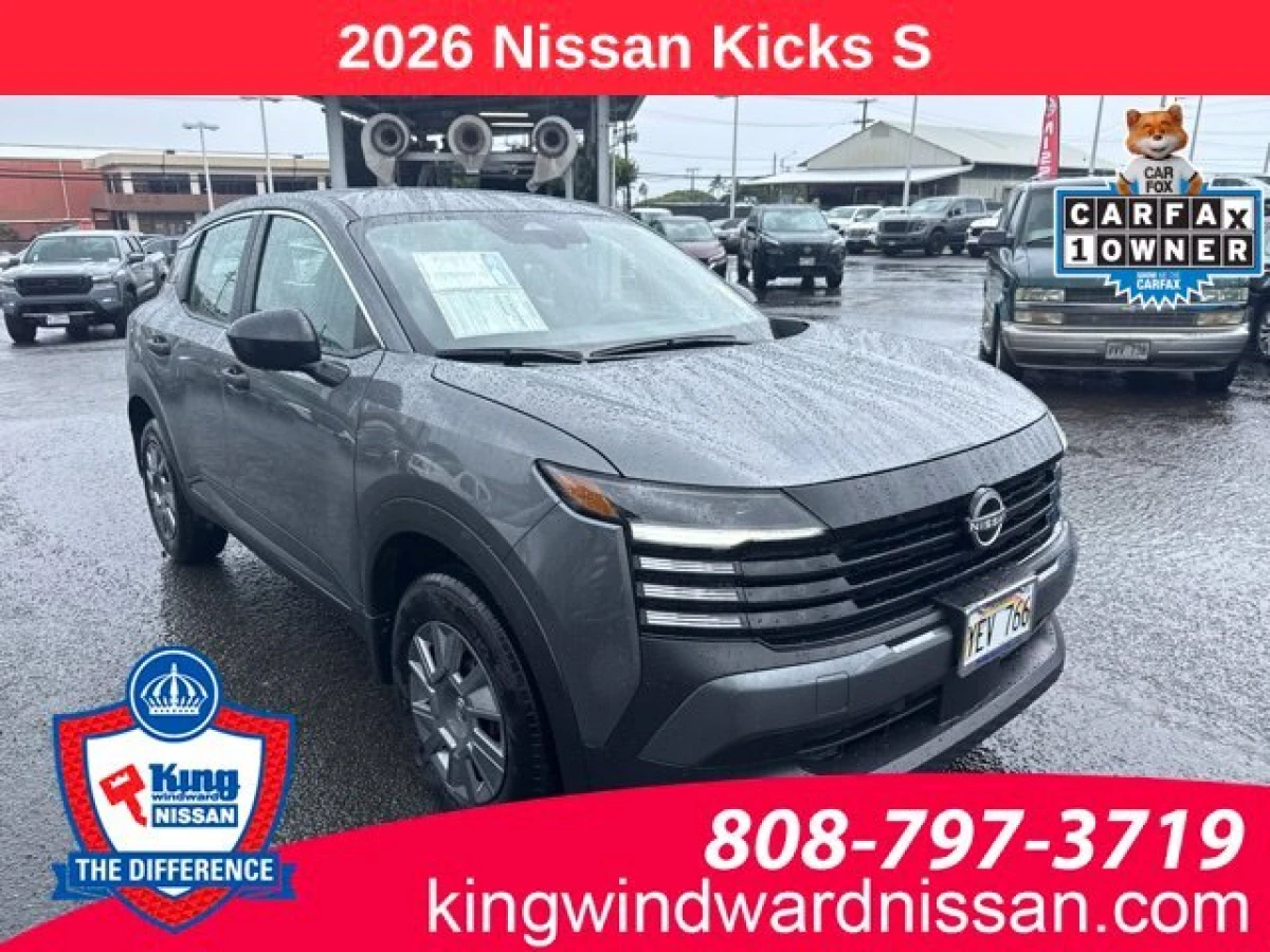 Used 2026 Nissan Kicks S
