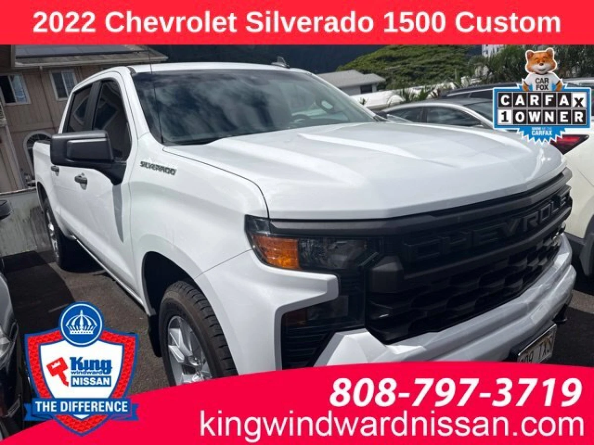 Used 2022 Chevrolet Silverado 1500 Custom