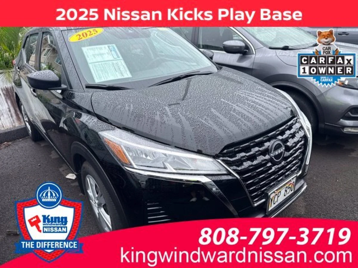 Certified Pre-Owned 2025 Nissan Kicks Play S
