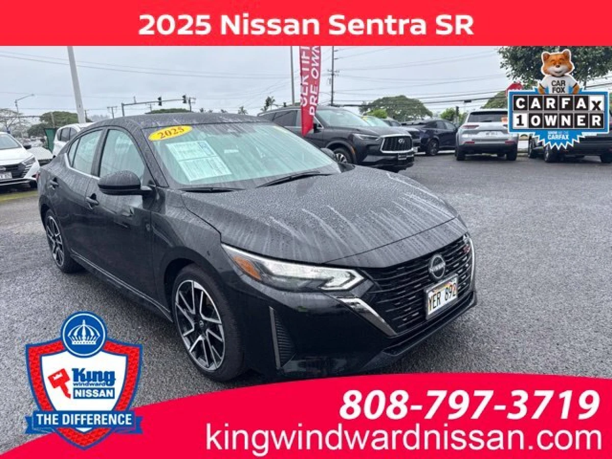 Certified Pre-Owned 2025 Nissan Sentra SR