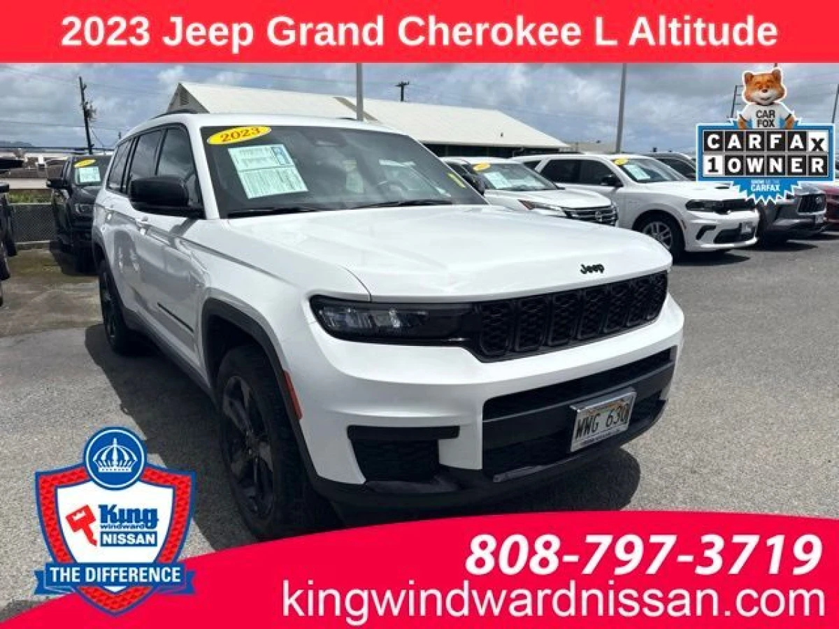 Used 2023 Jeep Grand Cherokee L L Laredo
