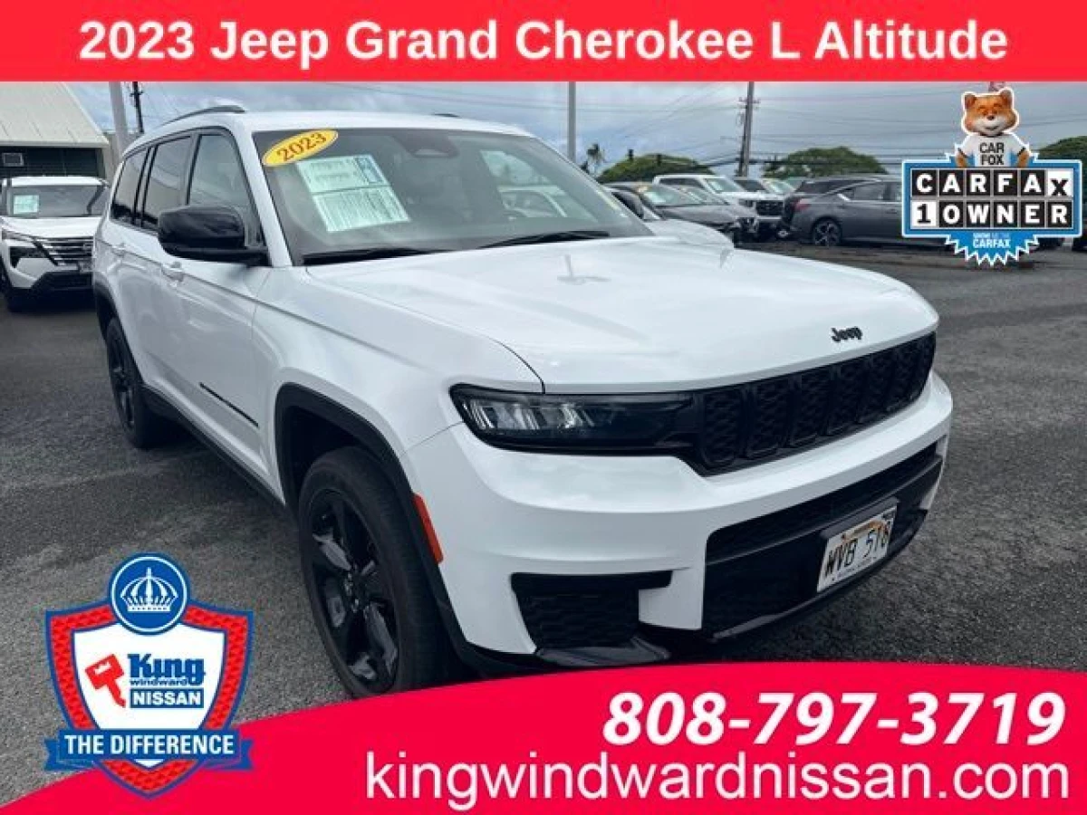Used 2023 Jeep Grand Cherokee L L Laredo