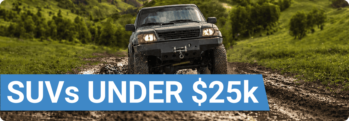 suvs under 25k