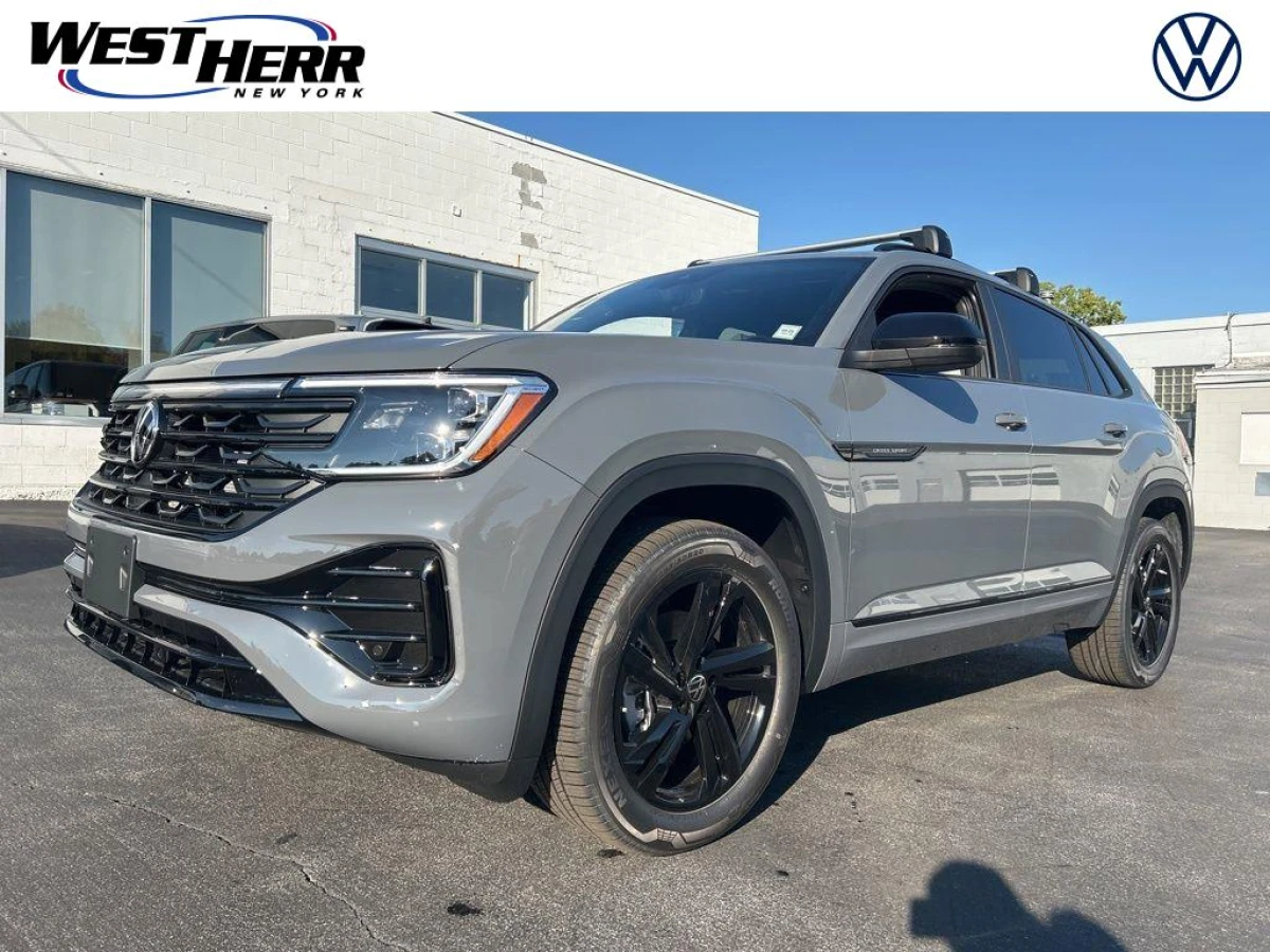 New 2026 Volkswagen Atlas Cross Sport 2.0T SEL R-Line Black