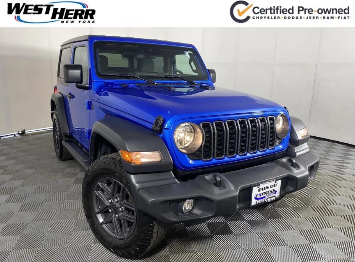 Pre-Owned 2024 Jeep Wrangler Sport S