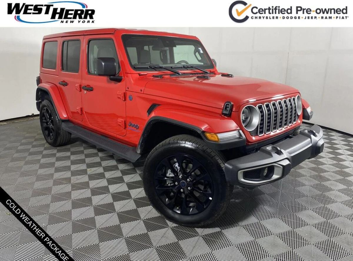 Certified Pre-Owned 2025 Jeep Wrangler 4xe Sahara