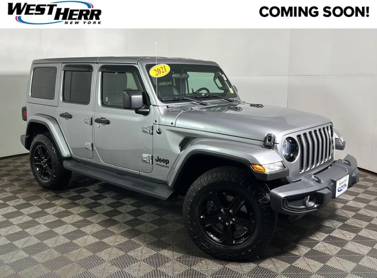 Pre-Owned 2021 Jeep Wrangler Unlimited Sahara Altitude