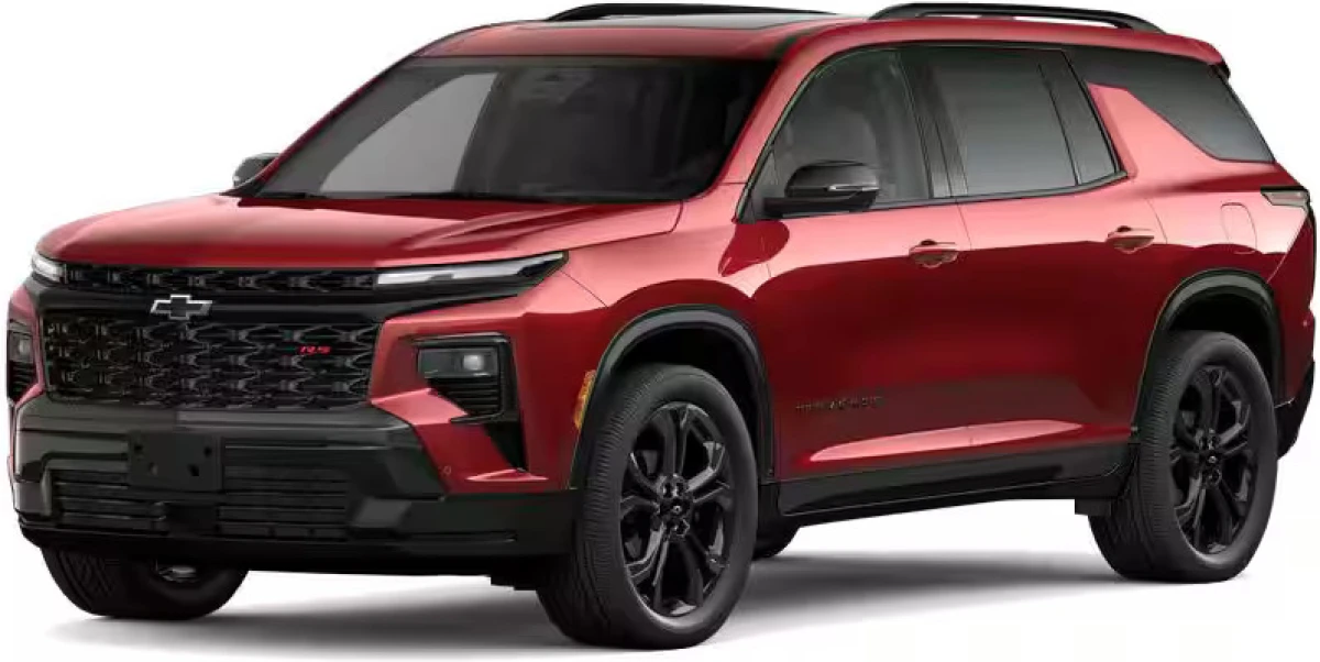 New 2027 Chevrolet Traverse RS