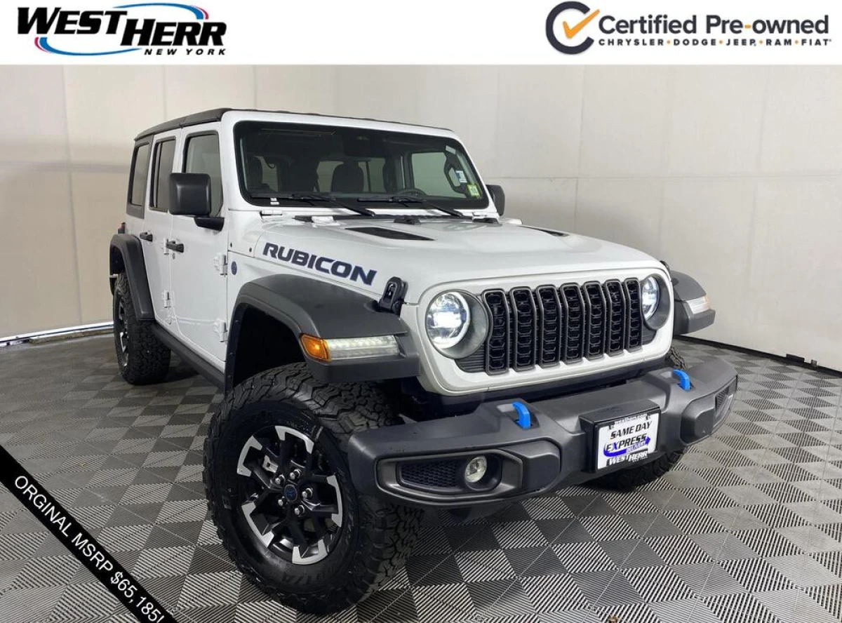 Certified Pre-Owned 2025 Jeep Wrangler 4xe Rubicon