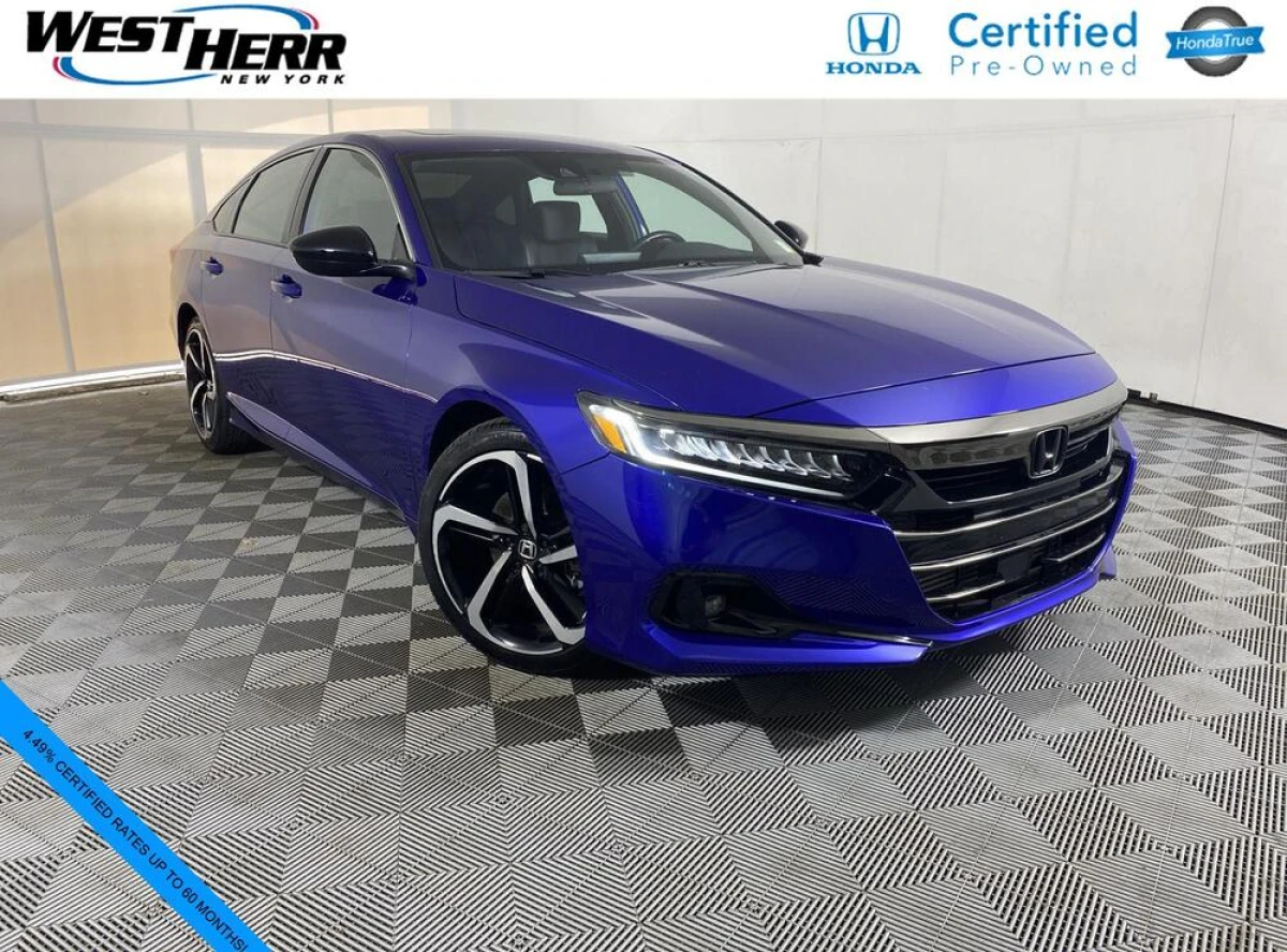 Certified Pre-Owned 2021 Honda Accord Sport