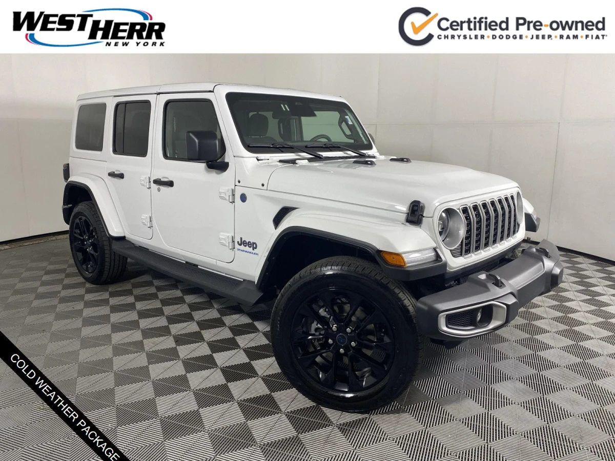 Certified Pre-Owned 2025 Jeep Wrangler 4xe Sahara