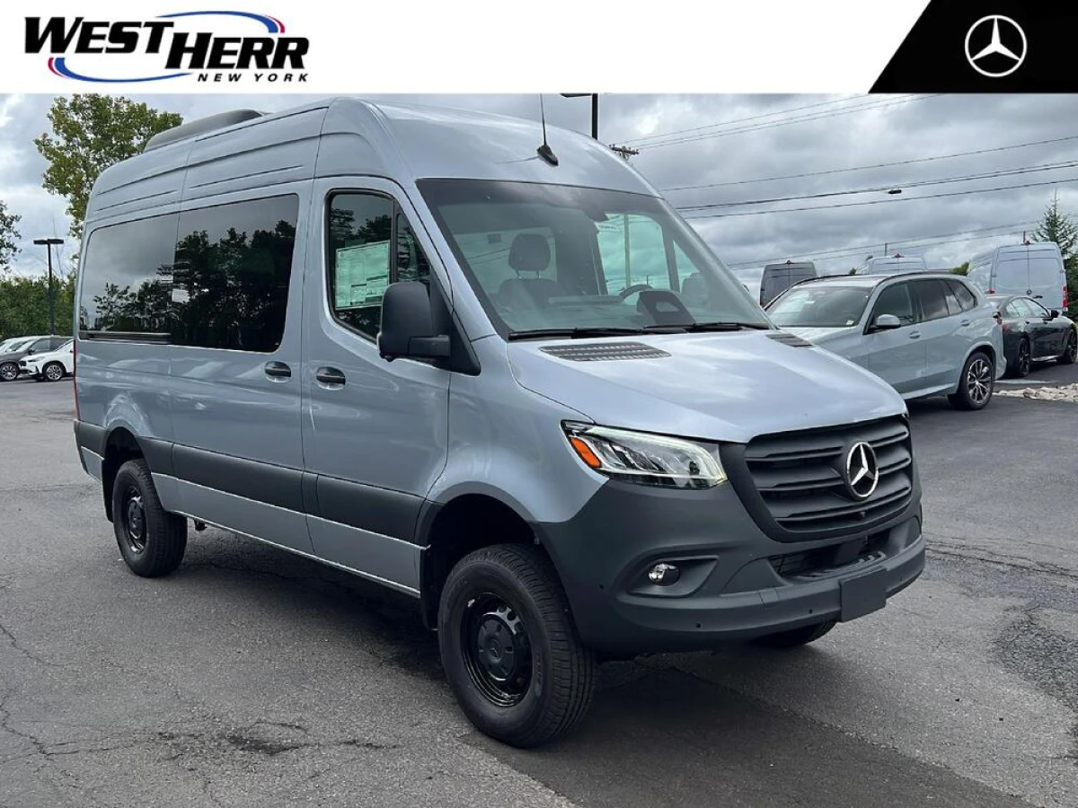 New 2026 Mercedes-Benz Sprinter 2500 Passenger Van 144” High Roof 4cyl AWD