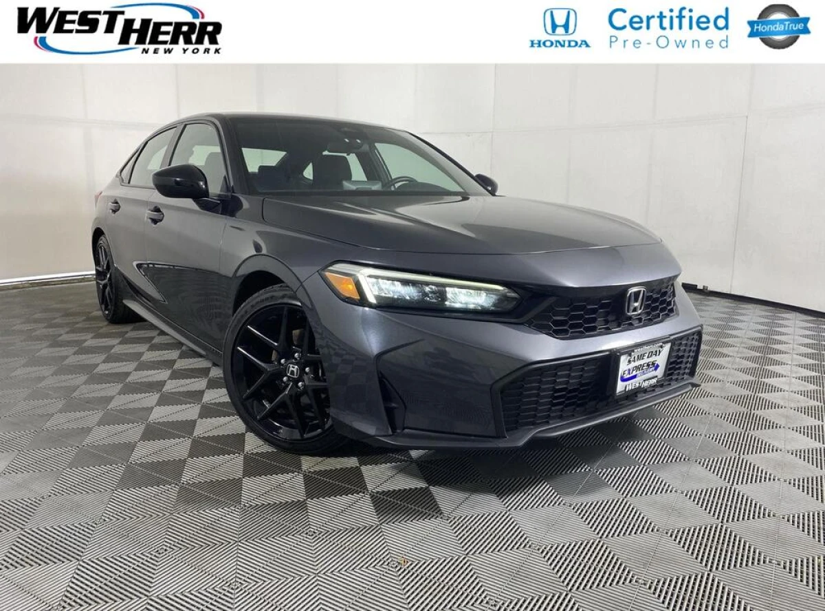 Certified Pre-Owned 2025 Honda Civic Sedan Sport