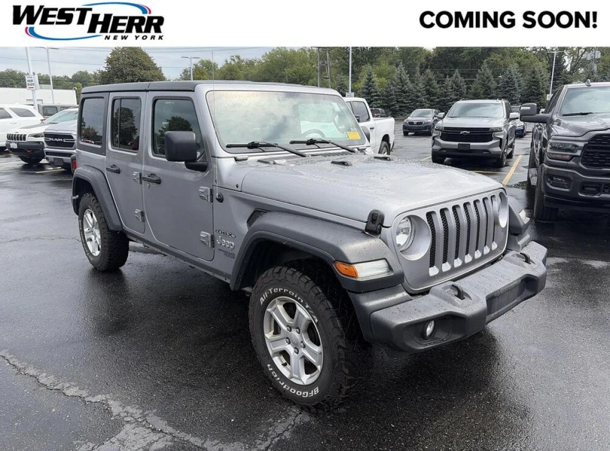 Pre-Owned 2018 Jeep Wrangler Unlimited Sport S