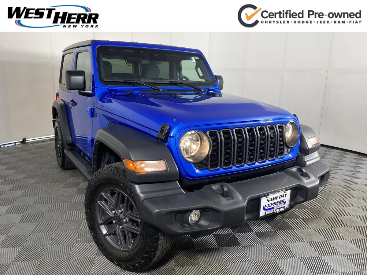 Certified Pre-Owned 2024 Jeep Wrangler Sport S