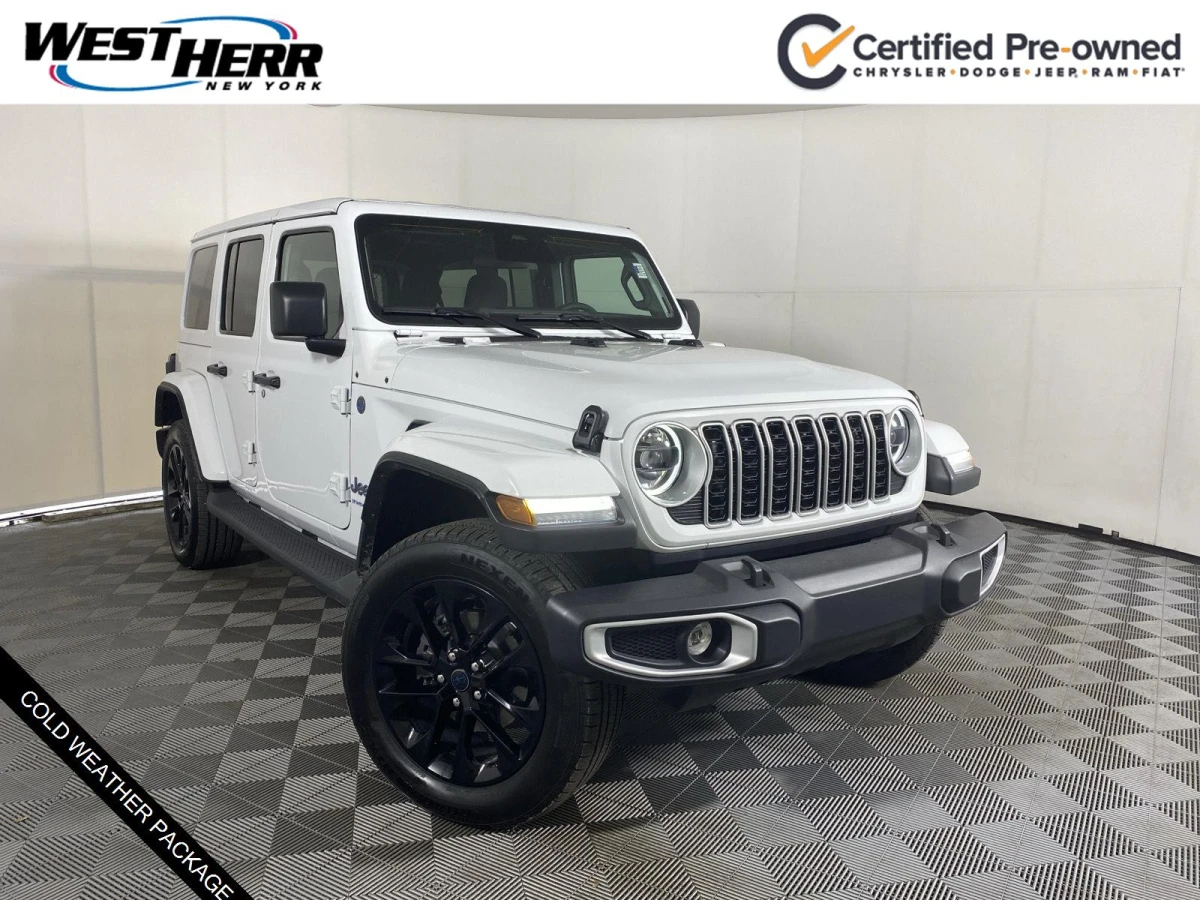 Certified Pre-Owned 2025 Jeep Wrangler 4xe Sahara