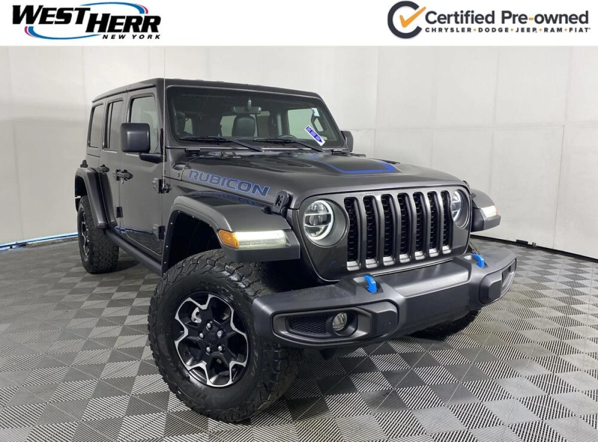 Certified Pre-Owned 2022 Jeep Wrangler 4xe Unlimited Rubicon