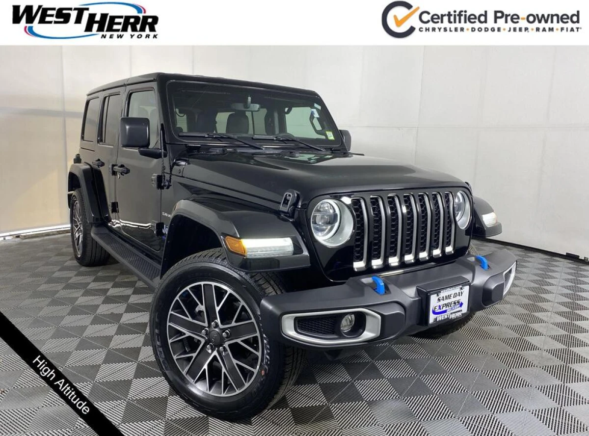 Certified Pre-Owned 2023 Jeep Wrangler 4xe Sahara