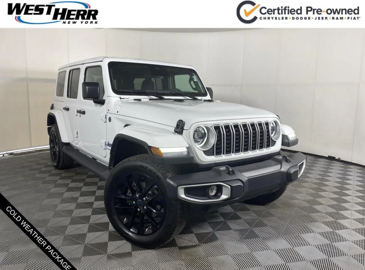 Certified Pre-Owned 2025 Jeep Wrangler 4xe Sahara