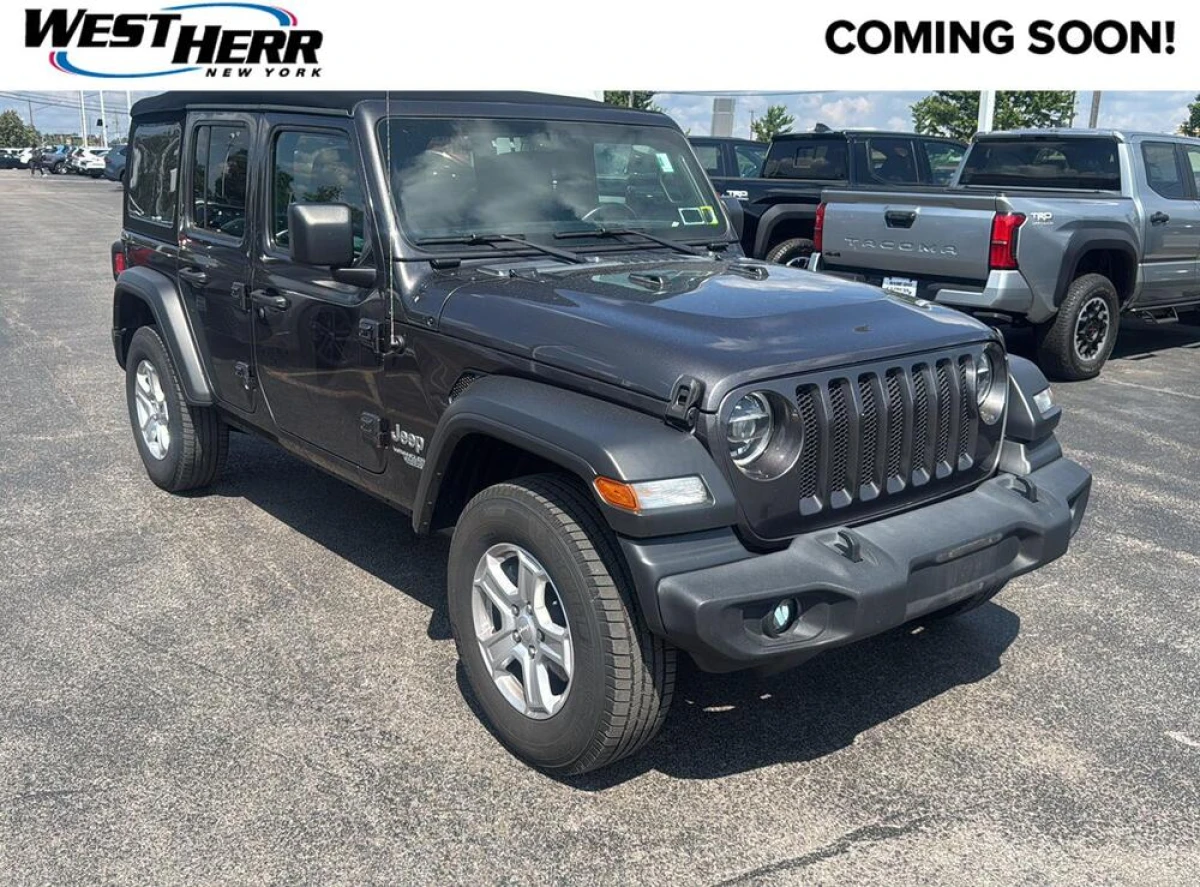 Pre-Owned 2021 Jeep Wrangler Unlimited Sport S