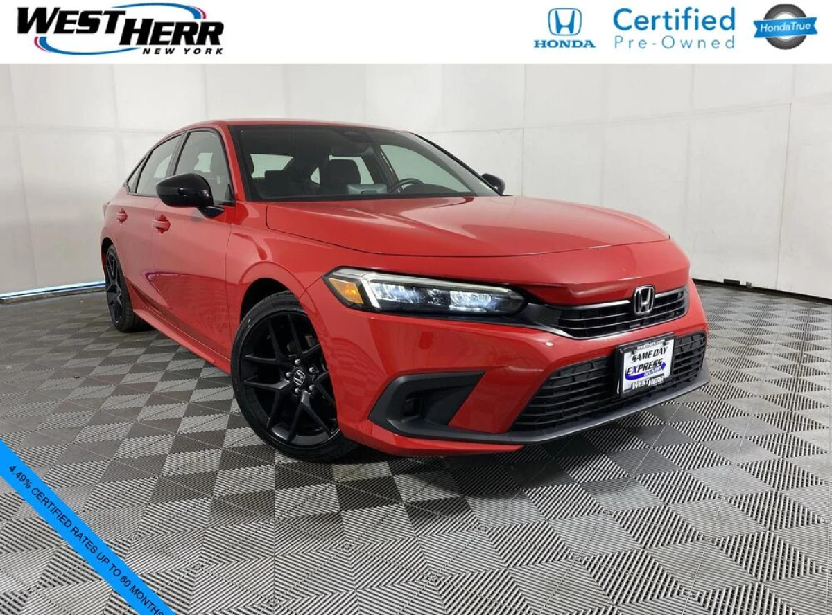 Certified Pre-Owned 2023 Honda Civic Sedan Sport