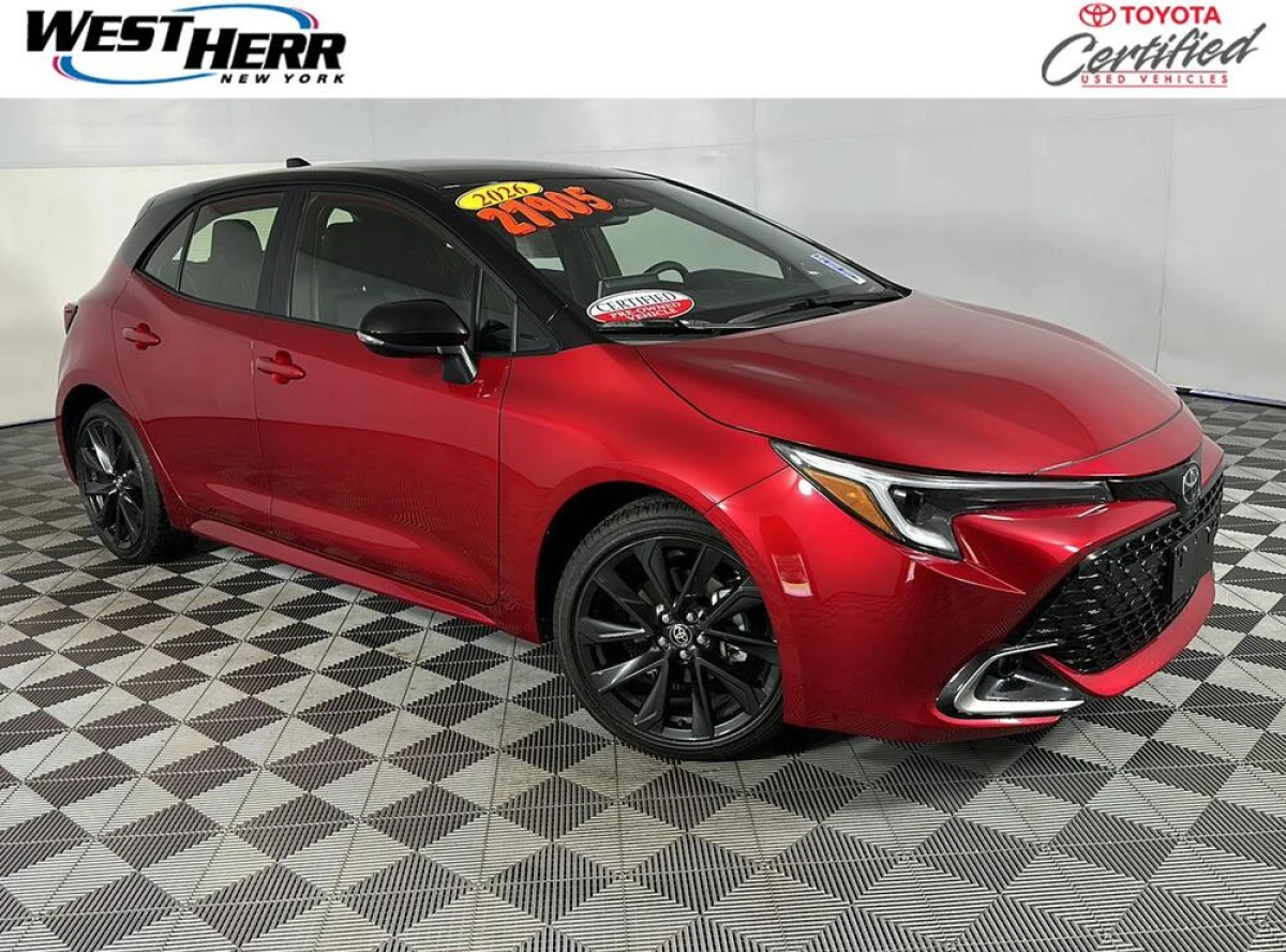 Certified Pre-Owned 2026 Toyota Corolla Hatchback XSE
